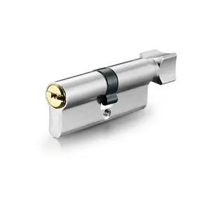 Stainless Steel Door Handle Set With Lock Body Lock Core For Interior Doors/offices/apartments