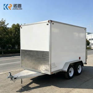 Remorque frigorifique mobile, chambre froide mobile, unité de refroidissement, chambre froide remorquable pour la restauration, le transport alimentaire et le stockage de crème glacée - Product Image 6