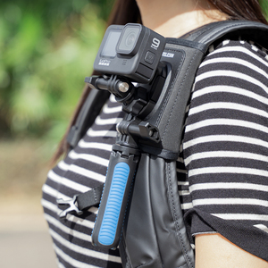 ตัวยึดสายกระเป๋าเป้สะพายหลังของเทเลซินพร้อมตัวยึดแบบตะขอหมุน360ใช้ได้กับกล้องแอคชั่นจีโปรฮีโร่10/9/8/7 /d <span class=keywords><strong>ji</strong></span>/ Insta360 - Product Image 6