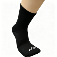 Chaussettes de cyclisme et de course unisexes jetables antibactériennes de haute qualité avec logo personnalisé