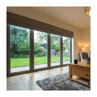 Prix usine verre à battant Double vitrage aluminium porte en verre trempé pour balcon Bâtiment Commercial Appartement Maison Chambre