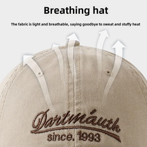 대형 헤드 야구 모자 대형 챙 피크 스포츠 방수 여름 모자 사용자 정의 로고 유니버설 핏 캡 인쇄 로고 모자 - Product Image 4