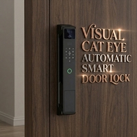 Nouvelle Arrivée Serrure Intelligente à Détection Faciale 3D Haute Précision HR avec Modes de Déverrouillage Multiples pour Villa de Luxe Résidentielle