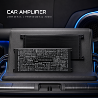 D Sınıfı 4 Kanallı Araç Amfisi 120W RMS Yüksek Güçlü Kompakt Mikro Amfi Çift Katmanlı PCB ile