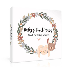 Bé năm đầu tiên Bộ nhớ cuốn Sách bìa cứng in ấn cuốn sách Kỷ Lục Album ảnh bé - Product Image 1