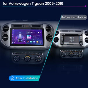 Junsun CarPlay เครื่องเล่นดีวีดีในรถยนต์ระบบแอนดรอยด์สำหรับ <span class=keywords><strong>VK</strong></span> Tiguan 1 NF เครื่องเล่นดีวีดีในรถยนต์2006 2016สำหรับ Tiguan 1 NF ระบบนำทางวิทยุสเตอริโอสำหรับรถยนต์ - Product Image 2
