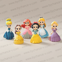 Jouet de figurine de princesse préféré des filles, boîte à surprise pour distributeur automatique, cadeau surprise, ensemble de jouets de collection, vente chaude