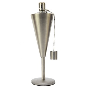 <span class=keywords><strong>Lampe</strong></span> <span class=keywords><strong>à</strong></span> <span class=keywords><strong>huile</strong></span> en acier inoxydable réutilisable pour la décoration de jardin en gros pour les fêtes - Product Image 1