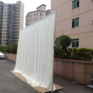 Telescopic aluminum backdrop stand pipe and drape for events wedding decoration - Product Image 5