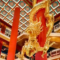 Grandes sculptures d'animaux en résine pour intérieur, dragons chinois, artistiques, sur mesure, taille ajustable, pour célébrations festives