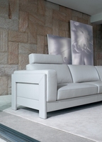 Meubles de jardin de luxe de haute qualité pour villa moderne, chaise longue, canapés modulaires ARREDAMENTI Modèle 0330A