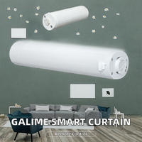Sistema Motorizado Inalámbrico Galime, Construcción de Aleación de Aluminio, Control por Aplicación/Control Remoto, Estilo Vintage, Uso en Oficina, Interior