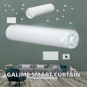 Galime Motorized Wireless Controlled <b>Curtain</b> Track System with Aluminum Alloy Construction APP/<b>Remote</b> <b>Control</b> Indoor Use - Product Image 2