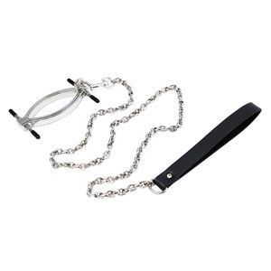 Pinza para Labios Vulvares con Correa Ajustable, Bondage BDSM, Hierro Vaginal, Acero Inoxidable, Juguetes Sexuales Impermeables para Mujeres - Product Image 4
