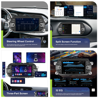 Hikity pour FIAT TIPO EGEA 2015 2016 2017 4 + 64G 7 ''Android autoradio sans fil Carplay/Android Auto WiFi/GPS Autoradio OEM ODM
