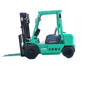 High Performance 3 Ton Mitsubishi FD30 Powered <b>Pallet</b> Truck with Diesel Gas Engine 4x4 Drive Seated Operation 1 Year Warranty - Product Image 1