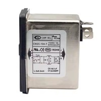 Yunpen 10A 250V filtres de bruit EMI médicaux prise industrielle avec prise et interrupteur matière plastique à faible bruit de ligne