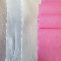 Tissu Popeline 100% Coton Uni Effet Soie 60S*60S 110*110 Respirant Léger Raffiné Tissé pour Chemises Jupes Robes
