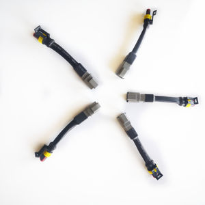 Изготовленный На Заказ tyco amp 2 pin гнездовой разъем 282080-1 к deutsch dt 2pin разъем dt04-2p автомобильного освещения авто жгута проводов - Product Image 6