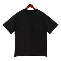 Camiseta de Hombre 2026, Nueva, Casual, para Negocios, Estampada, Transpirable, de Algodón Puro, Suave al Tacto, de Manga Corta y Gruesa