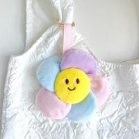 UYEAH OEM/ODM CE/EN71/CPC/GRS Peluche personnalisée mignonne en forme de fleur, personnage de dessin animé, jouet en peluche, porte-clés, cadeaux pour enfants