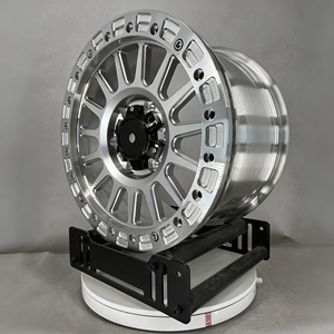 Jantes tout-terrain forgées en alliage usinées <span class=keywords><strong>sur</strong></span> mesure 6*135 6*139.7 4x4 Beadlock 17 18 20 pouces pour F-150 F-250 Tacoma Ram 1500 - Product Image 3