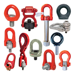 Anillas de elevación giratorias en forma de U de acero con recubrimiento en polvo, personalizables al por mayor, para embalaje en caja, con rosca UNC de 22.5 para elevación. - Product Image 6