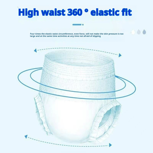 Wellcare OEM personalizado impreso ecológico pañales desechables para bebés suave súper absorción impermeable tirar pantalones tela no tejida - Product Image 5