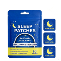 Patchs de sommeil à l'huile essentielle de lavande, autocollants naturels pour une bonne nuit de sommeil, aide contre l'insomnie, patchs pour un sommeil profond pour adultes