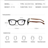 Nouvel Arrivage ZK2519 – Montures de Lunettes de Vue Carrées Pleines Montures avec Protection Anti-Lumière Bleue et UV400 – Fabrication Usine