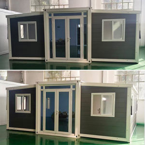 Maison conteneur en acier de 20 pieds, extension à double aile, 2 chambres avec salon et utilisation scolaire, installation rapide - Product Image 5