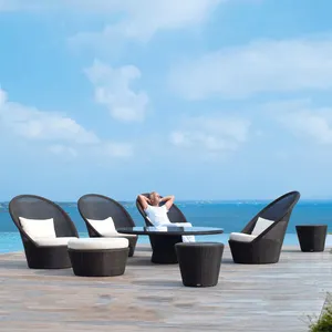 High quality modular Patio sofa garden sets high end furniture outdoor rattan garden patio sofa set for hotel