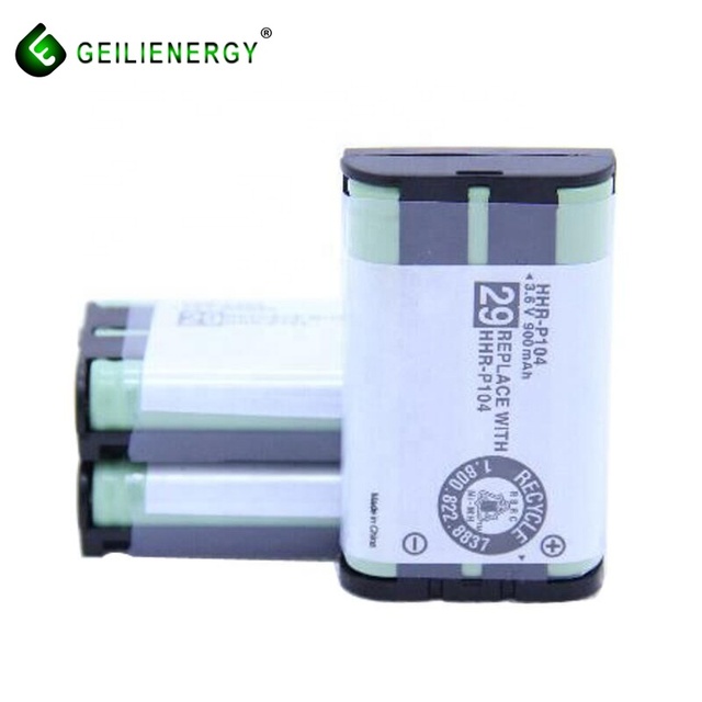 Nimh 800mah 5/4aaa 800 Cycle Life 50g Cordless Phone Battery Pack HHR-P104 3.6v for Pana