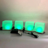 Lumière de brique de glace de Led de chaîne solaire de décor de jardin de couleur changeante Rechargeable décorative extérieure