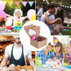 Embalaje de papel personalizado para <span class=keywords><strong>Donuts</strong></span> Sushi 1 2 4 6 Cajas de donas bonitas Forro de alta costura Long <span class=keywords><strong>Dunkin</strong></span> Plain Singular Mouchi Tamaño de cartón - Product Image 6