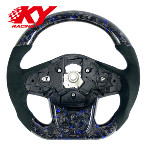 อุปกรณ์ตกแต่งรถยนต์สำหรับ Toyota GR Supra MK5 A90 A91 TRD Racing Sports พวงมาลัยคาร์บอนไฟเบอร์ฟอร์จ - Product Image 1