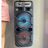 Altavoz Híbrido Qs-222 de Alta Calidad con Torres de Tubo de 15 Pulgadas, Caja de DJ