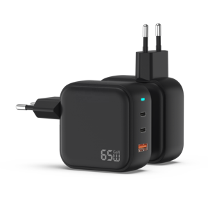 Cargador de escritorio USB C de 65W con nuevo diseño Adaptador de fuente de alimentación eléctrica Enchufe DE LA UE Función GAN QC3.0 Salida de 5V/3A - Product Image 2