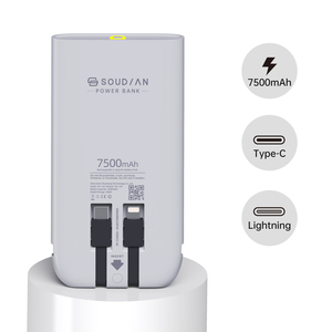 Station d'alimentation portable SOUDIAN, modèle CB 8-2, ultra-mince, haute capacité, sortie 35W, largement utilisée, qualité supérieure, empilable - Product Image 5