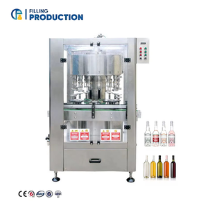 Máquina automática rotativa de 12, 18, 24 y 36 cabezales, para vino, vodka, whisky, <span class=keywords><strong>ron</strong></span>, bebidas y zumo, fácil de operar - Product Image 1