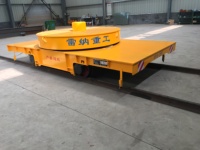 Chariot de transfert industriel électrique sur chenilles Leina Heavy Industry 25T, à batterie lithium, spécifications personnalisables