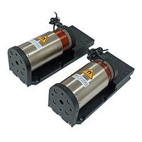 Lengan robot xyz gantry tahap linier 3 sumbu, panggung meja bermotor