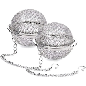 Café thé expresso fournitures acier inoxydable 18/8 assaisonnement épices treillis métallique soupe café thé passoire filtre boule de thé <span class=keywords><strong>infuseur</strong></span> - Product Image 1