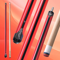 Queue de billard professionnelle PREOAIDR P3US en bois d'érable canadien, haute qualité, légère, durable, faible déflection.