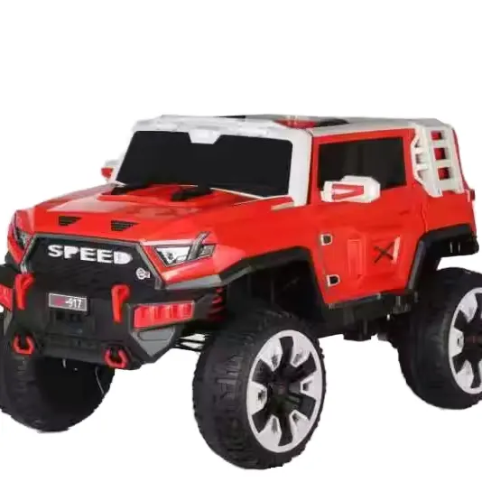 Oversized Four-Wheel Drive Electric Car Children's Remote Control Ride-on Vehicle with Two Seats Adults Kids Off-Road Adventures