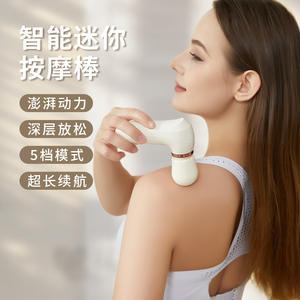 Wuhenxing Mini bâton de massage sans fil rechargeable, masseur vibrant pour les épaules, le cou, le dos, les jambes et les pieds - Product Image 1