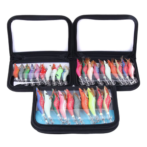 Nuove Esche da <span class=keywords><strong>Pesca</strong></span> Squid Jig #2.5/#3.0/#3.5, Gambero Luminoso in Legno per <span class=keywords><strong>Pesca</strong></span> dalla Barca in Mare, Attira Polpi e <span class=keywords><strong>Seppie</strong></span>, Qualità Giapponese - Product Image 1