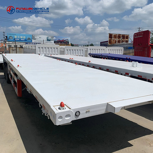 משלוח של גרורים שטוחים למשאיות סמי-טריילר באורך 40 רגל, 2-3 סרנים - Product Image 1