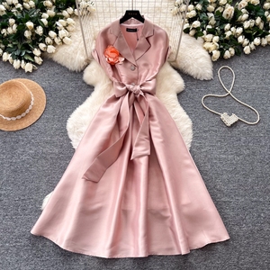 Nuovo Arrivo 2026: Abito da Donna Coreano Senza Maniche a Trapezio con Cintura, Elegante e Casual <span class=keywords><strong>per</strong></span> l'Ufficio - Product Image 4