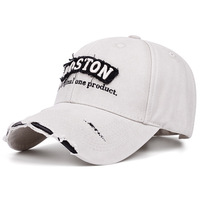 Gorra de Béisbol Vintage con Parche de Logotipo Personalizado OEM, Bordado, Lavada y Desgastada, Estilo Casual, Moda Urbana, Venta al Por Mayor de Fábrica